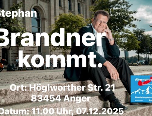 Veranstaltungshinweise der AfD-BGL für Dezember ’25